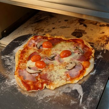 Mahlzeit Pizzaofen Elektrisch, mit Ober- und Unterhitze, inkl. Pizzastein und Timer