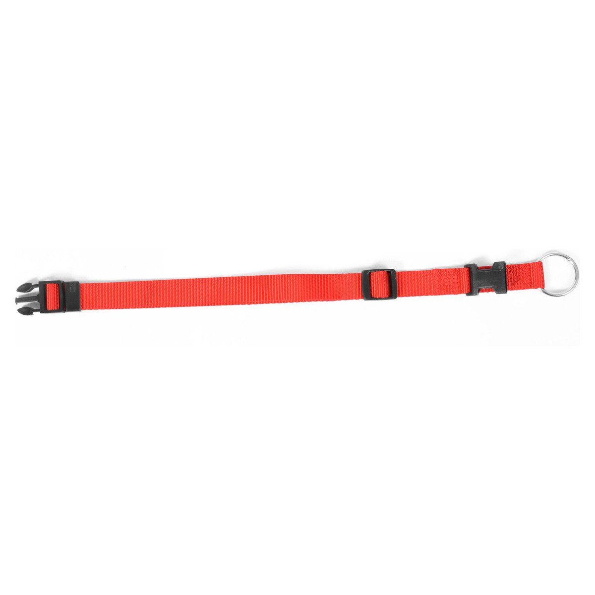 DUVO+ Hunde-Halsband Nylon Halsband verstellbar rot
