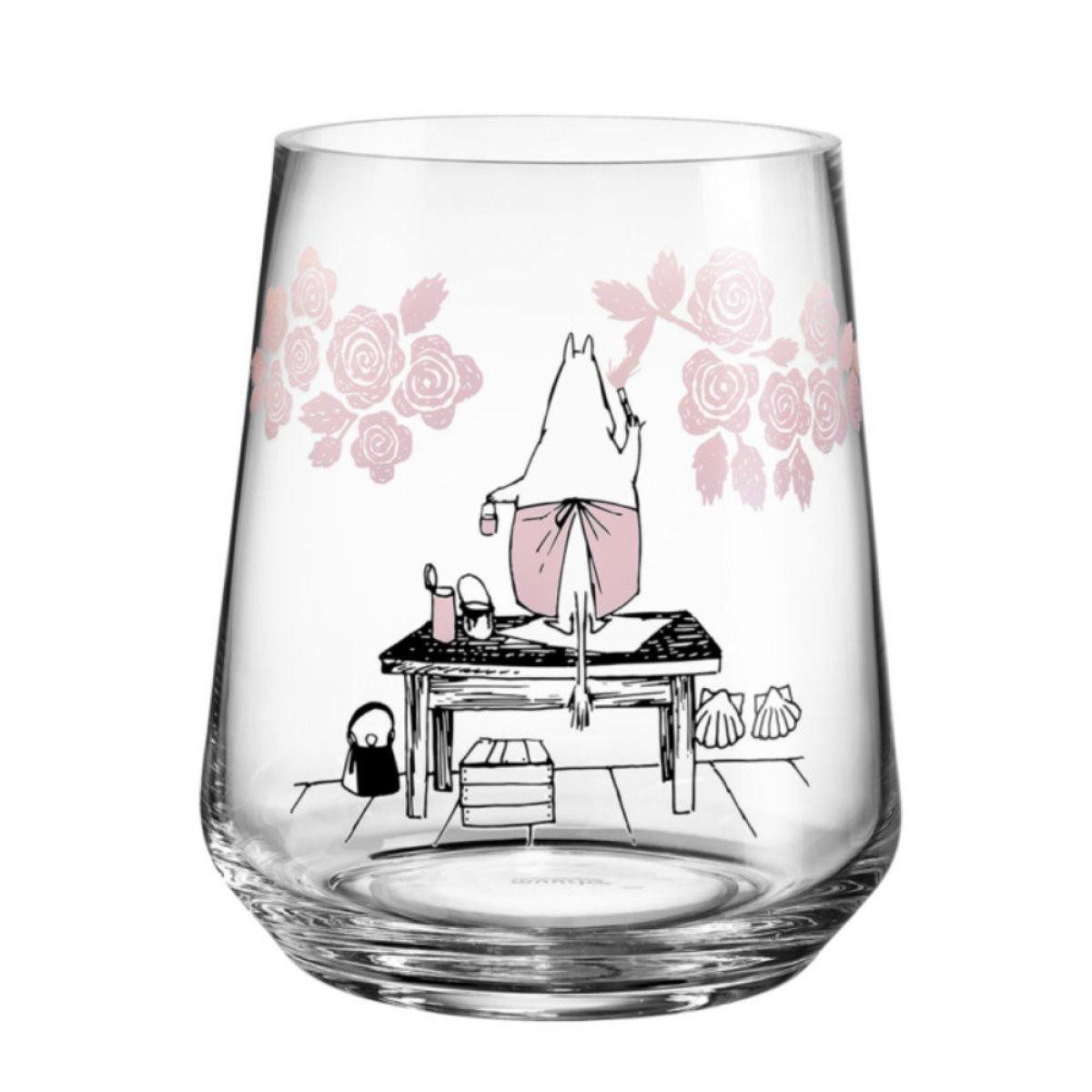 Muurla Kindergeschirr-Set Vase / Laterne Mumins Roses (15x17,5cm)