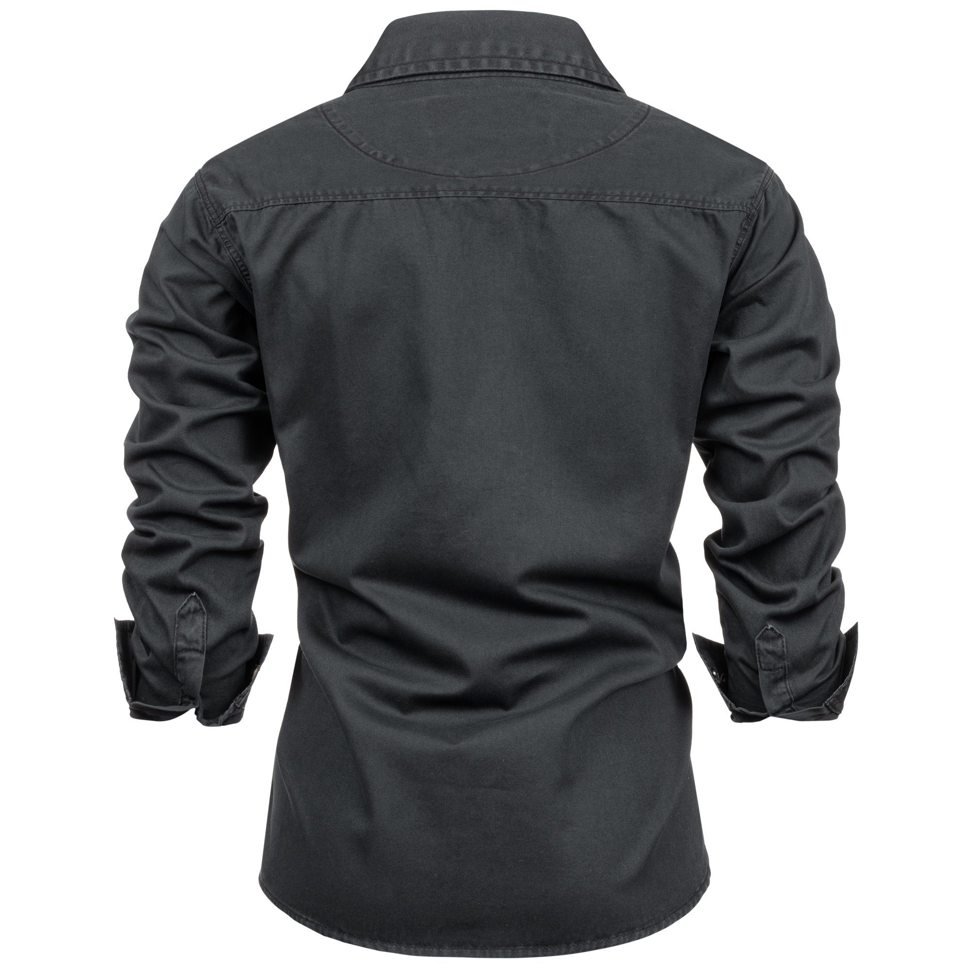 FALKENSTEJN Langarmhemd Herrenhemd - Modell Riccaldo - 100% Baumwolle – Vin günstig online kaufen