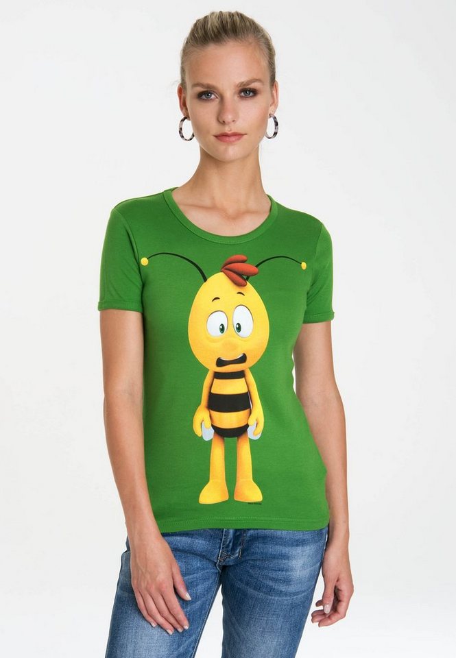 LOGOSHIRT T-Shirt Die Biene Maja - Willi 3D mit lizenziertem Originaldesign