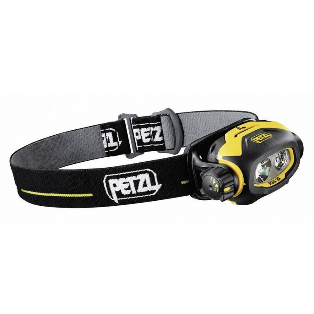 Petzl schwarz/gelb, Leuchtstärke Stirnlampe konstante Kunststoff - - Stirnlampe - PIXA LED 3R