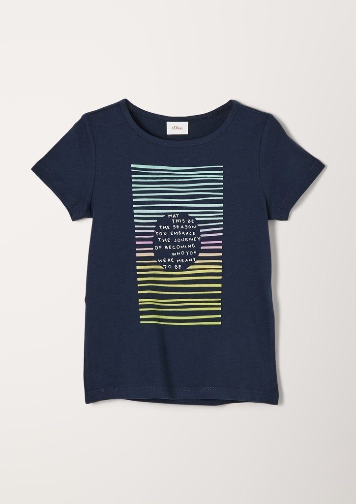 s.Oliver Kurzarmshirt T-Shirt kurzarm