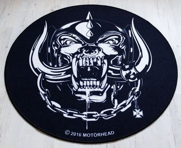 Teppich Motörhead 100 cm Warpig Logo Runder Teppich 100 cm, Rockbites, Rund, Höhe: 3 mm