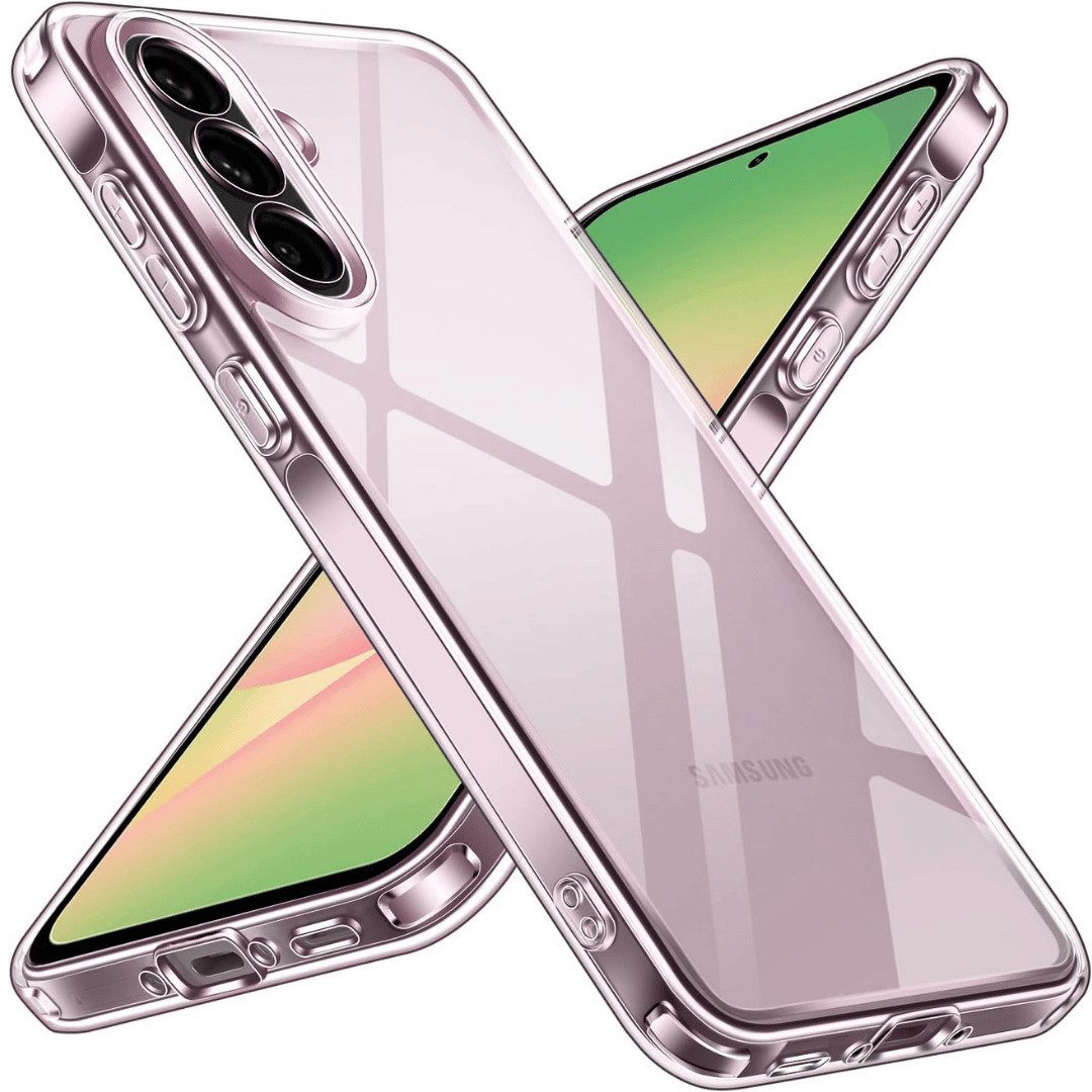 Smartphone-Hülle für Samsung Galaxy A56 5G Transparent Silikon Case Ultra Slim Full
