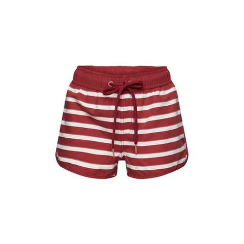 Esprit Bikini-Hose Gestreifte Beach-Shorts