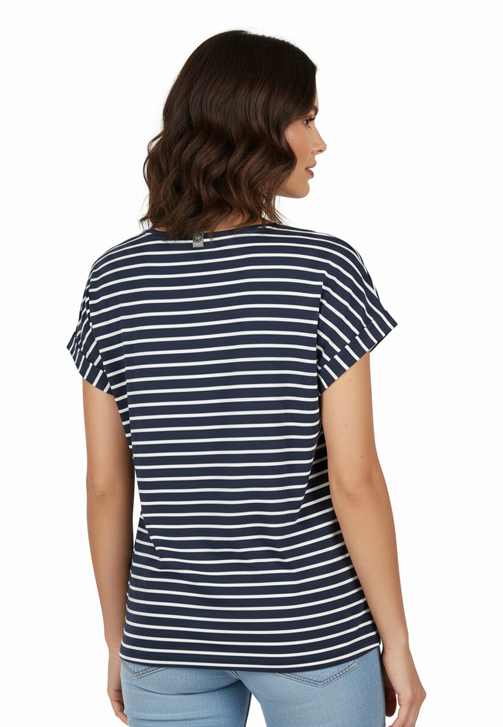 SUBLEVEL T-Shirt Set mit Knopfdetails und Streifenmuster (2-tlg) D12241M02460E4P_T-shirts