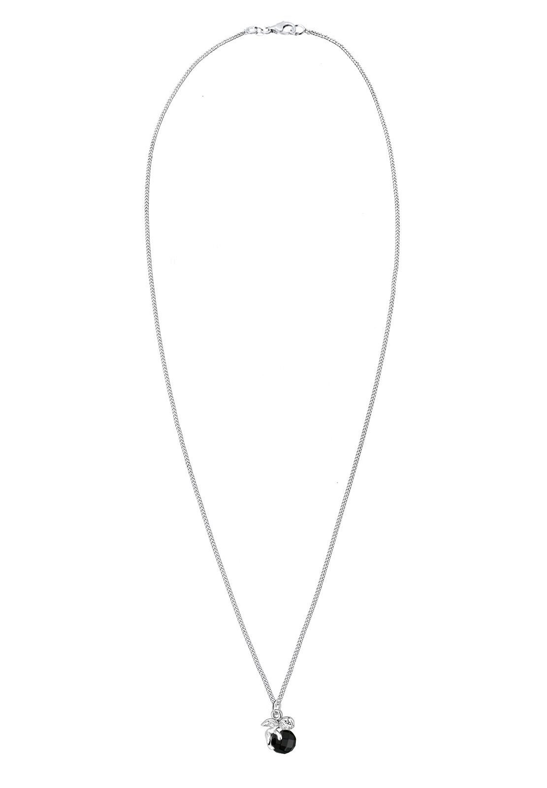 Elli Kette mit Anhänger Engel Onyx Schwarz 925 Sterling Silber, Engel günstig online kaufen