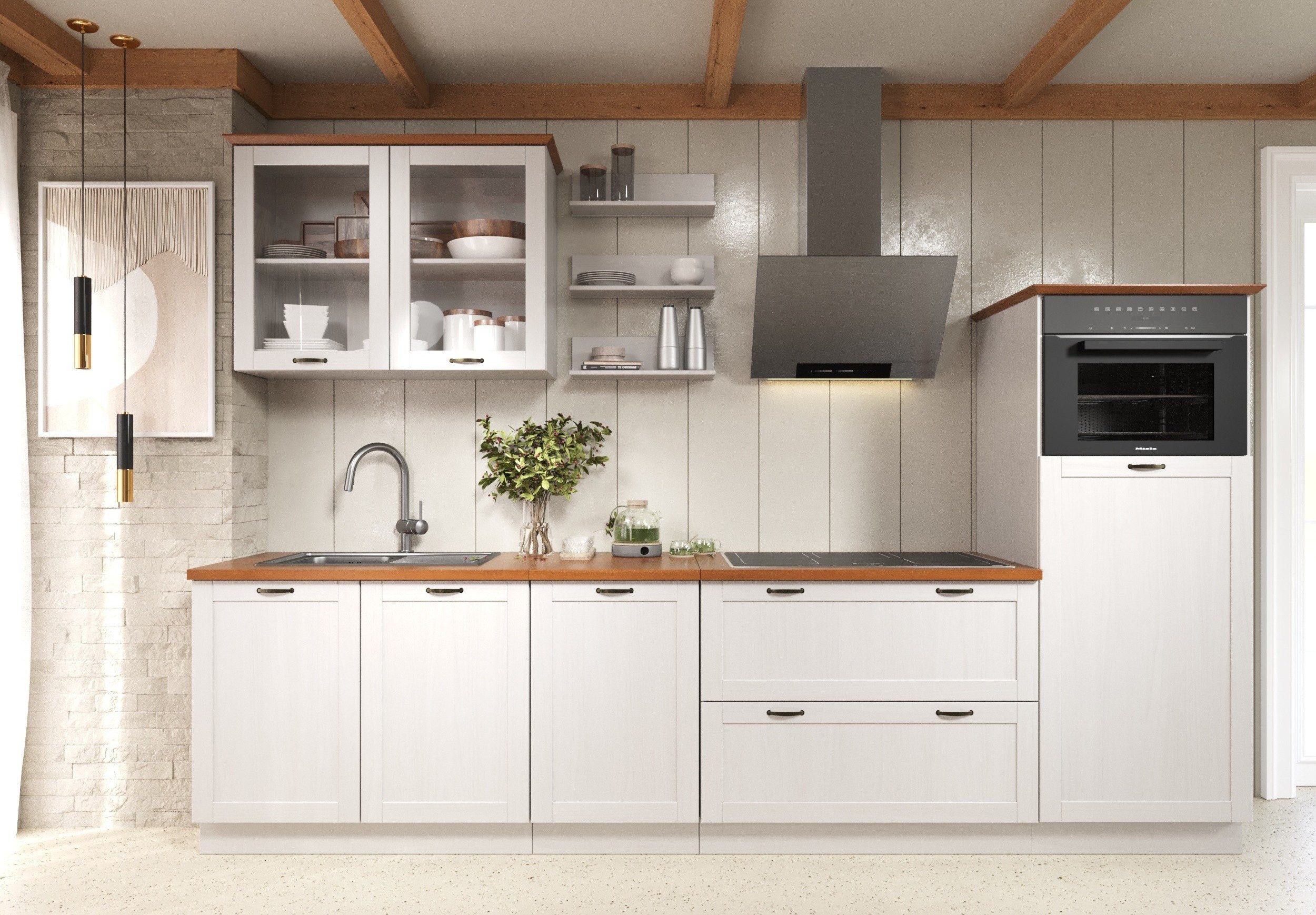 Home affaire Wandregal Teramo, Breite 50 cm, 1 Ablageboden