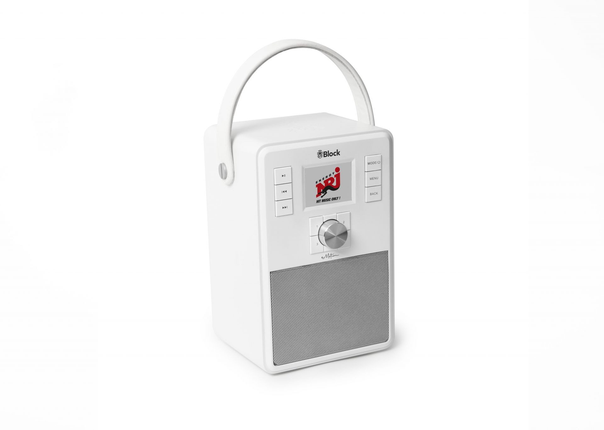 Block Block eMotion Radio mit DAB+, Internetradio, Spotify, Bluetooth, Griff Digitalradio (DAB)