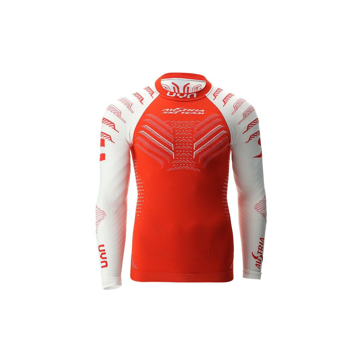 UYN Funktionsunterhemd Natyon 3 0 Junior Austria Underwear Shirt Long Sleeve TURTLE Neck Leichtes, atmungsaktives und elastisches Unterhemd für Kinder, ideal
