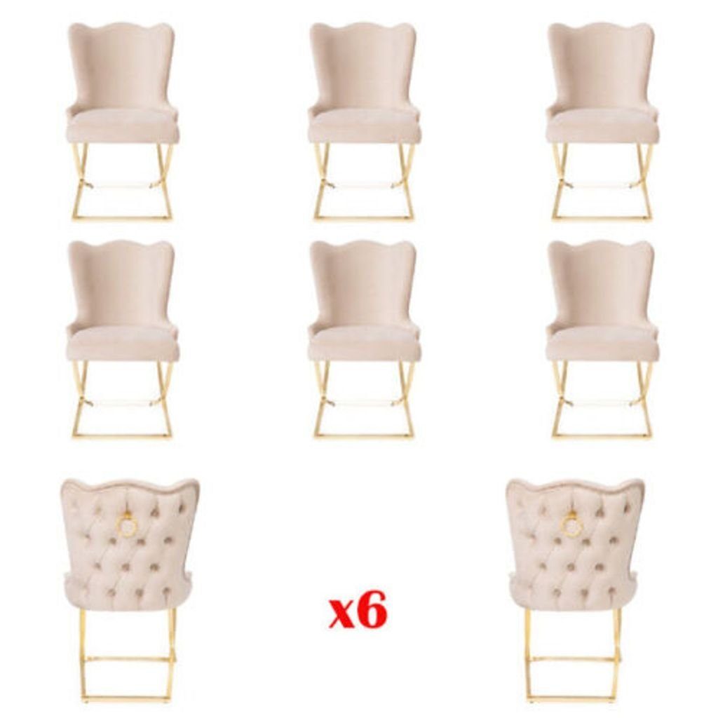 JVmoebel Esszimmerstuhl Design Stühle aus Holz mit eleganter Polsterung in Grau, Made in Europa