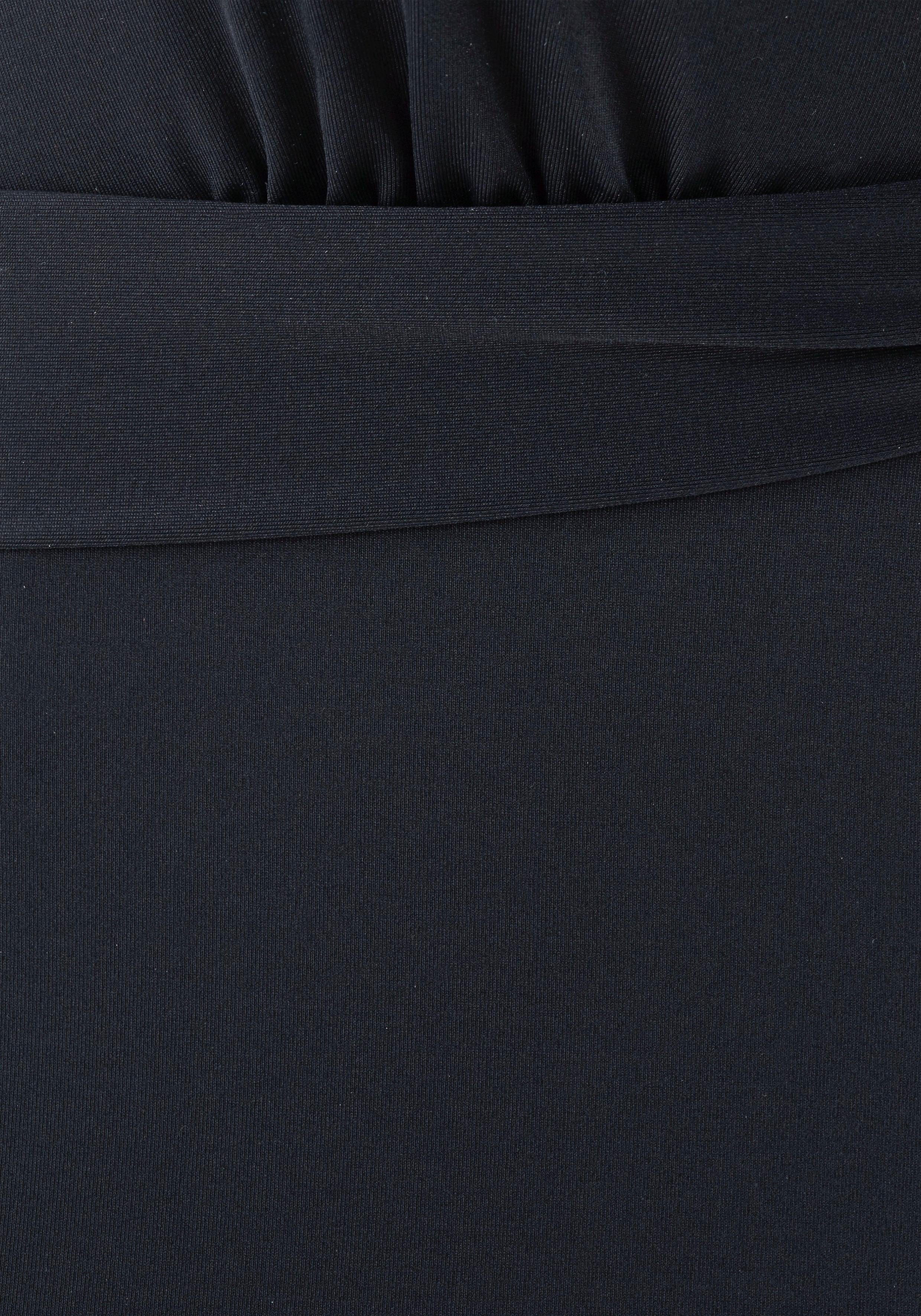 s.Oliver Badeanzug Tonia herausnehmbare Cups, im Nacken zu binden, im Rücken zu schließen