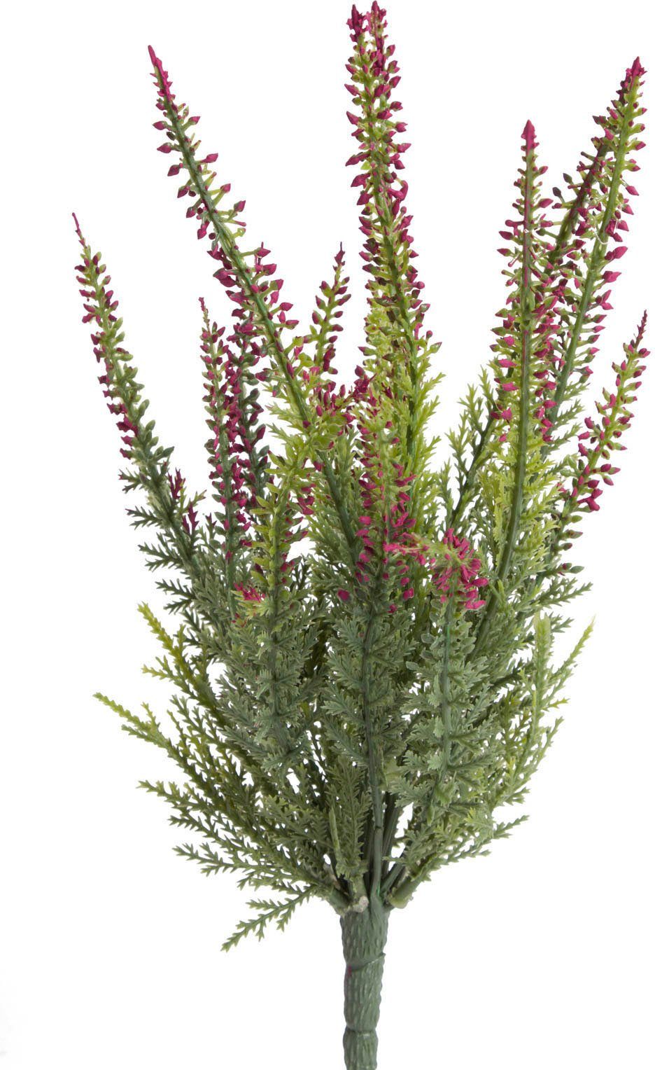 Kunstblume Erikabusch mit 15 Stielen