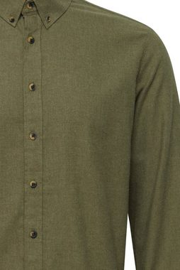 Blend Langarmhemd Weiches Freizeithemd Denim Knopf Shirt Einfarbig BH Bugley 6642 in Grün