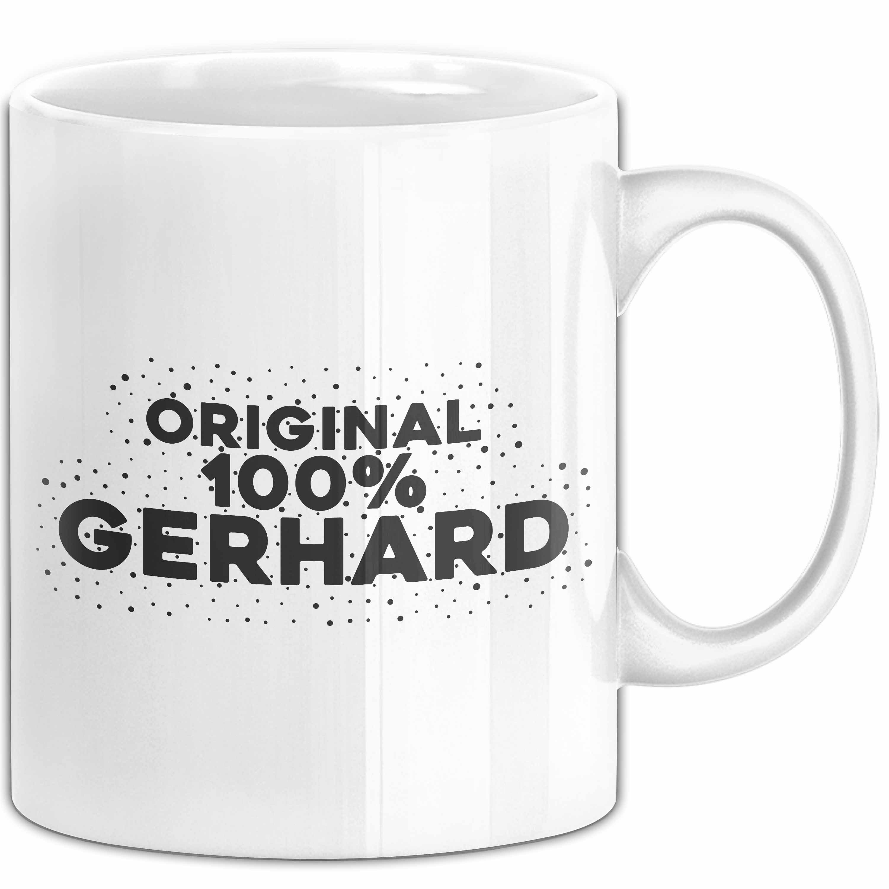 Trendation Tasse Gerhard Tasse Original 100% Gerhard Geschenk, Keramik