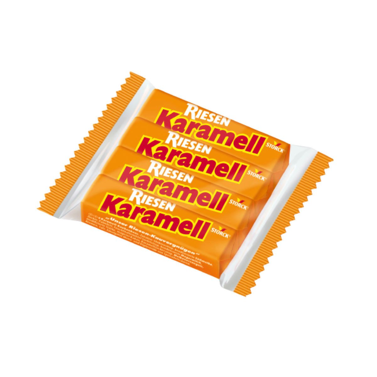 STORCK Süßigkeit, Storck Karamell Riesen Kaubonbons extra langer Kaugenuss 116g