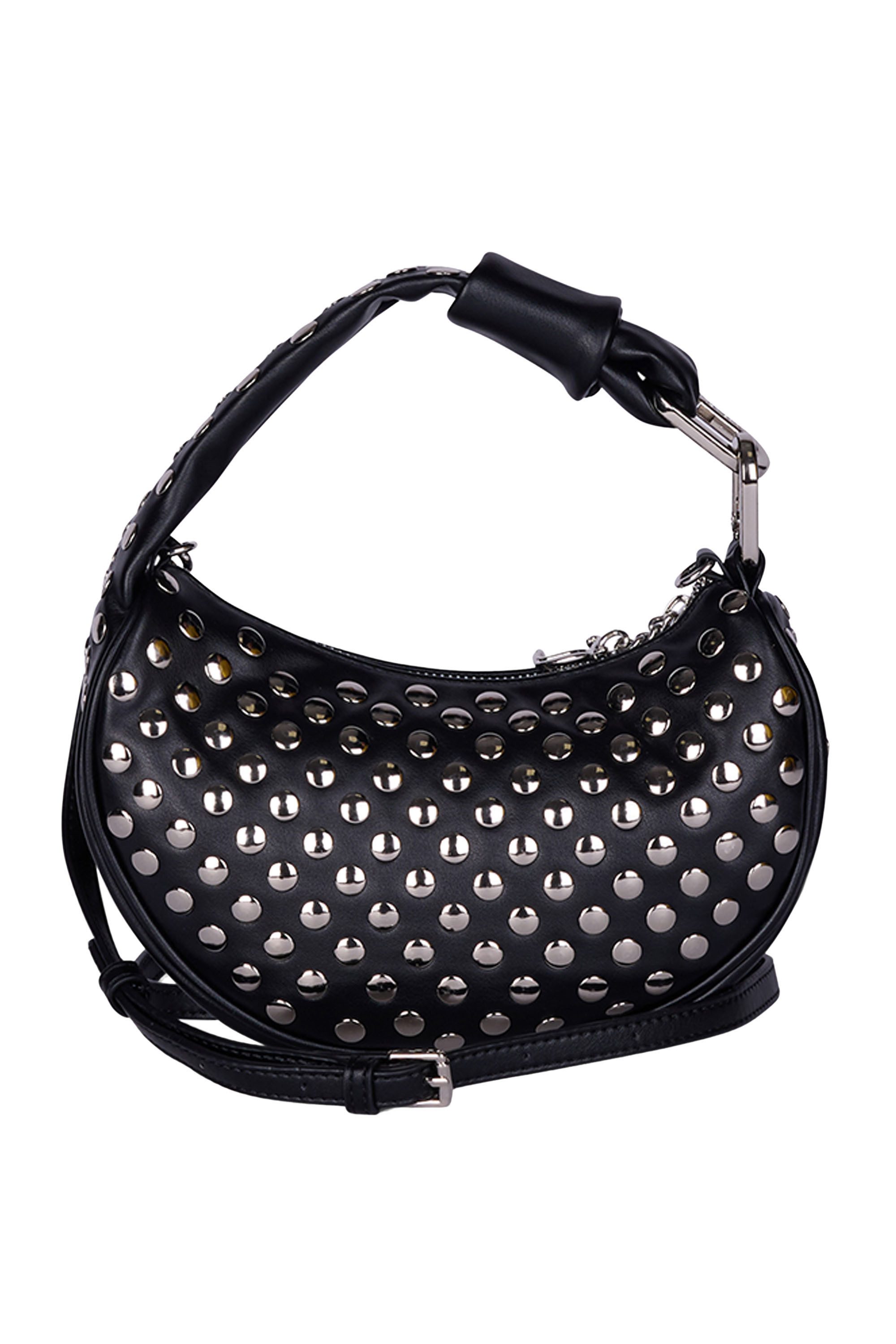 Juicy Couture Schultertasche BLOSSOM STUDS S. HOBO Damen, Schultertasche Damen, Mini Bag, Handtasche, Fashion, Lifestyle, Sale