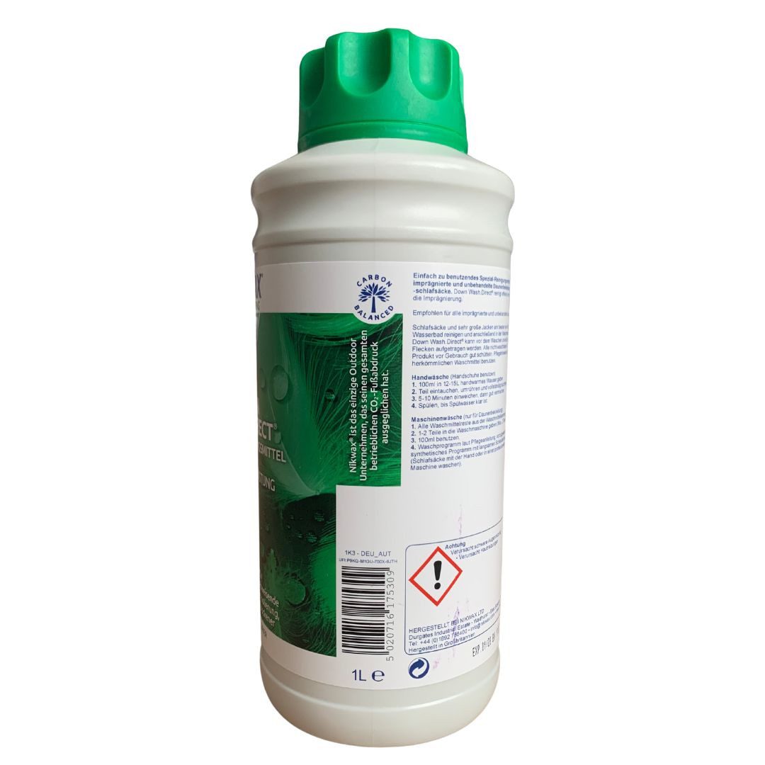 Nikwax NIKWAX Down Wash Direct 1 Liter - Reinigungsmittel Daune Spezialwaschmittel
