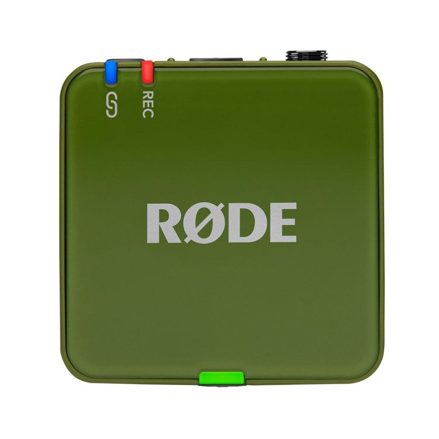 RØDE Rode Mikrofon-Funksystem Wireless GO Gen 3 Moss Khaki Digitales Aufnahmegerät (32 Bit Float Recording)