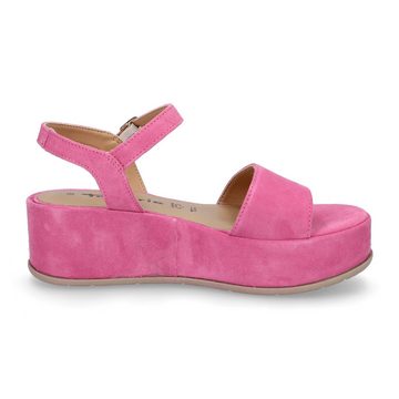 Tamaris Tamaris Damen Plateau Sandalette fuchsia Sandale