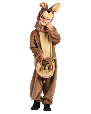 thetru Kostüm Känguru Kinderkostüm, Braun - Overall