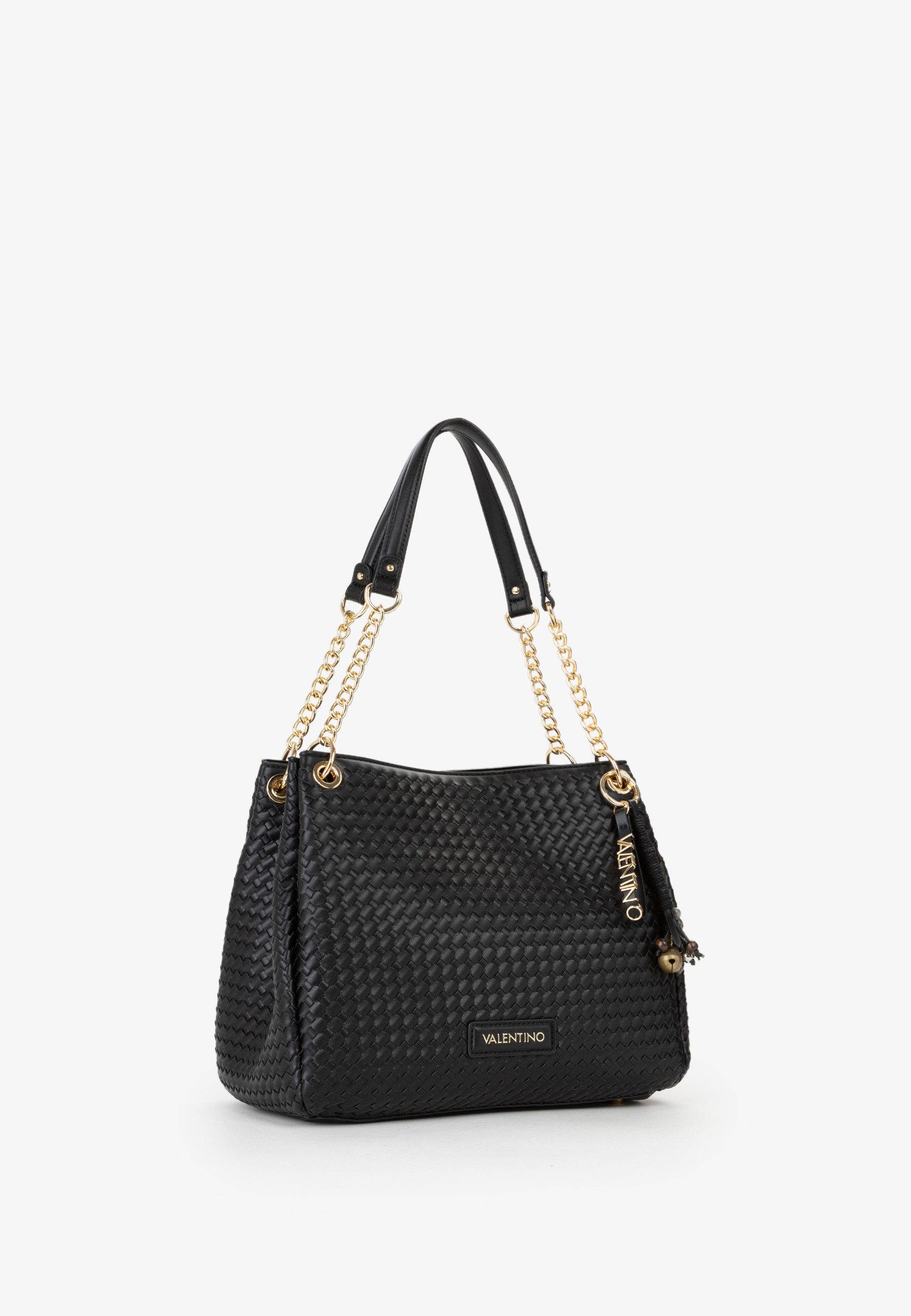 VALENTINO BAGS Shopper GEA, Damen Handtasche, Umhängetasche mit goldfarbener Zierkette