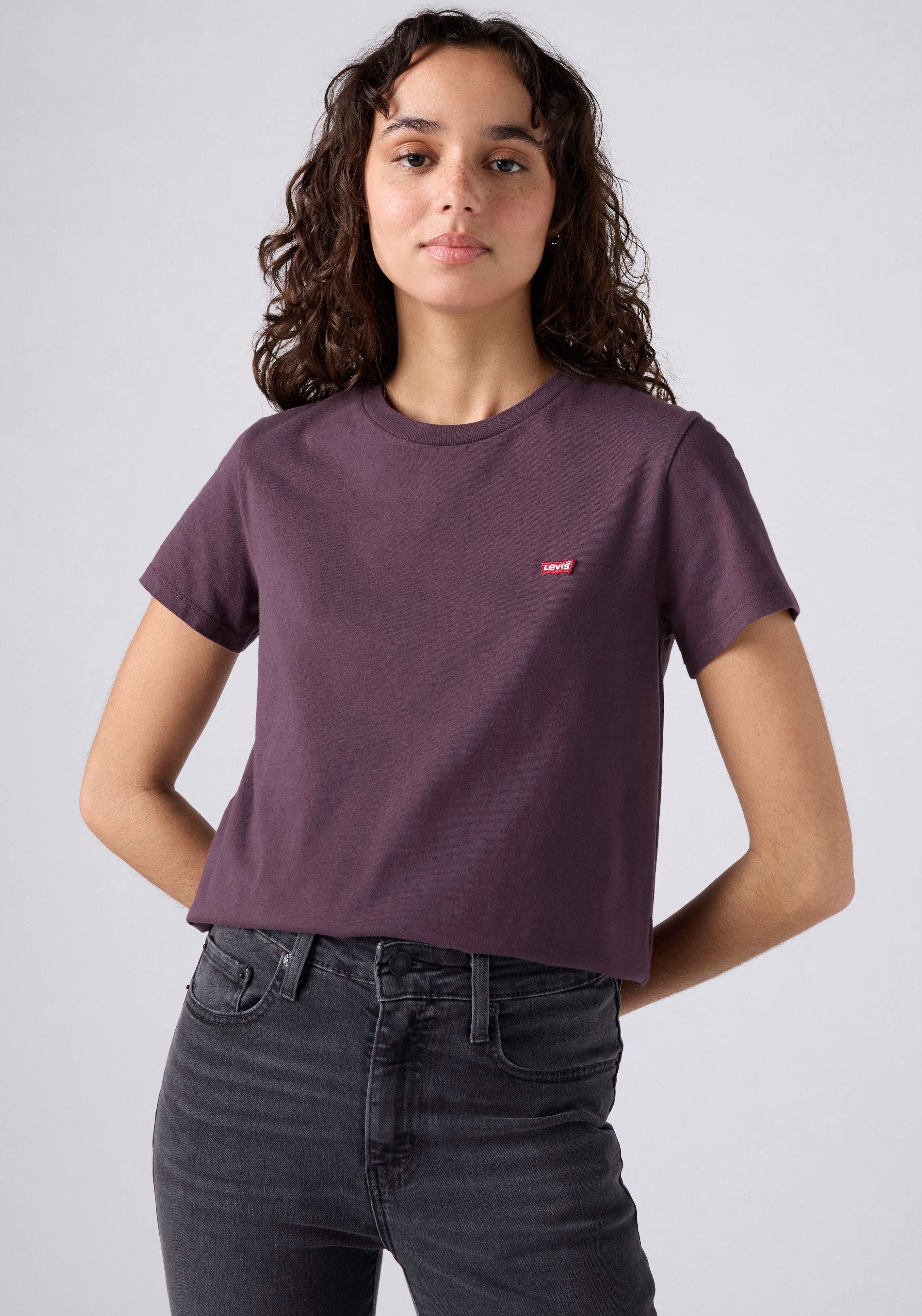 Levi's® T-Shirt TEE Minilogo mit kleiner Logostickerei günstig online kaufen