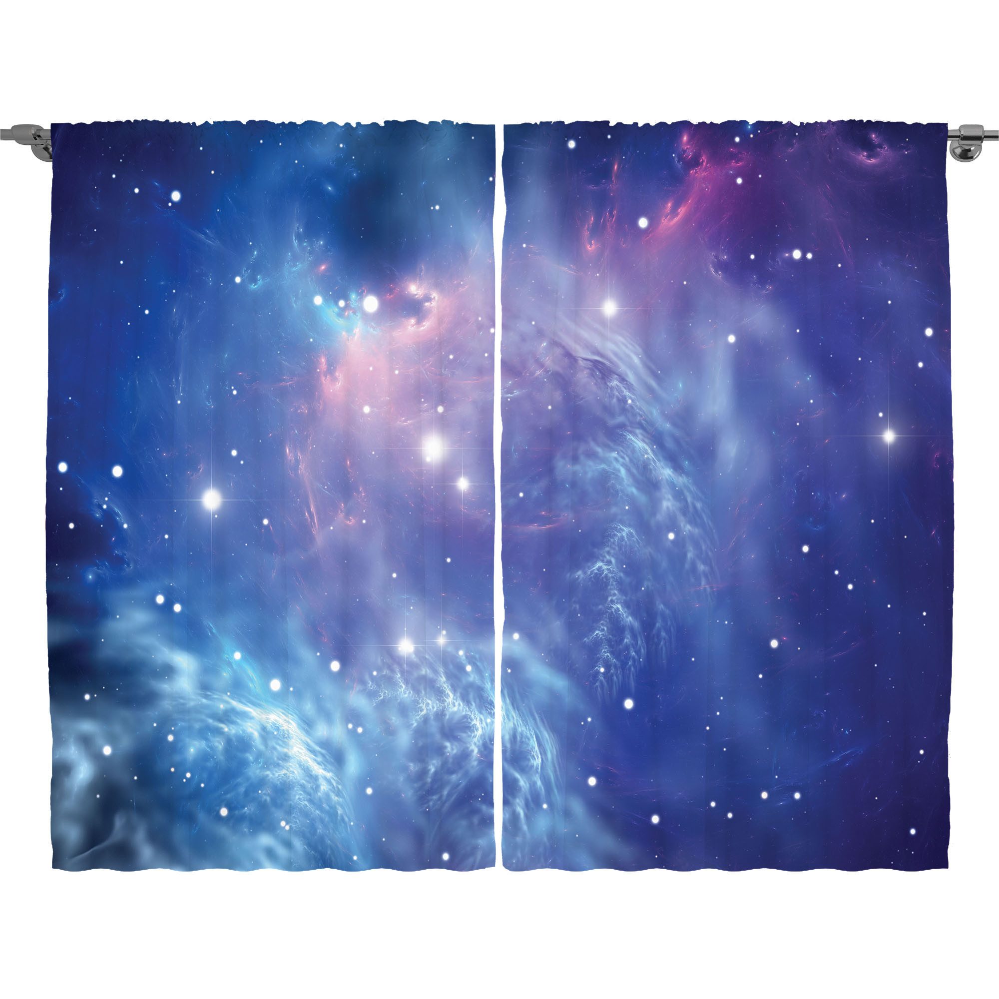 Abakuhaus Gardine Schlafzimmer Kräuselband Vorhang mit Schlaufen und Haken, günstig online kaufen