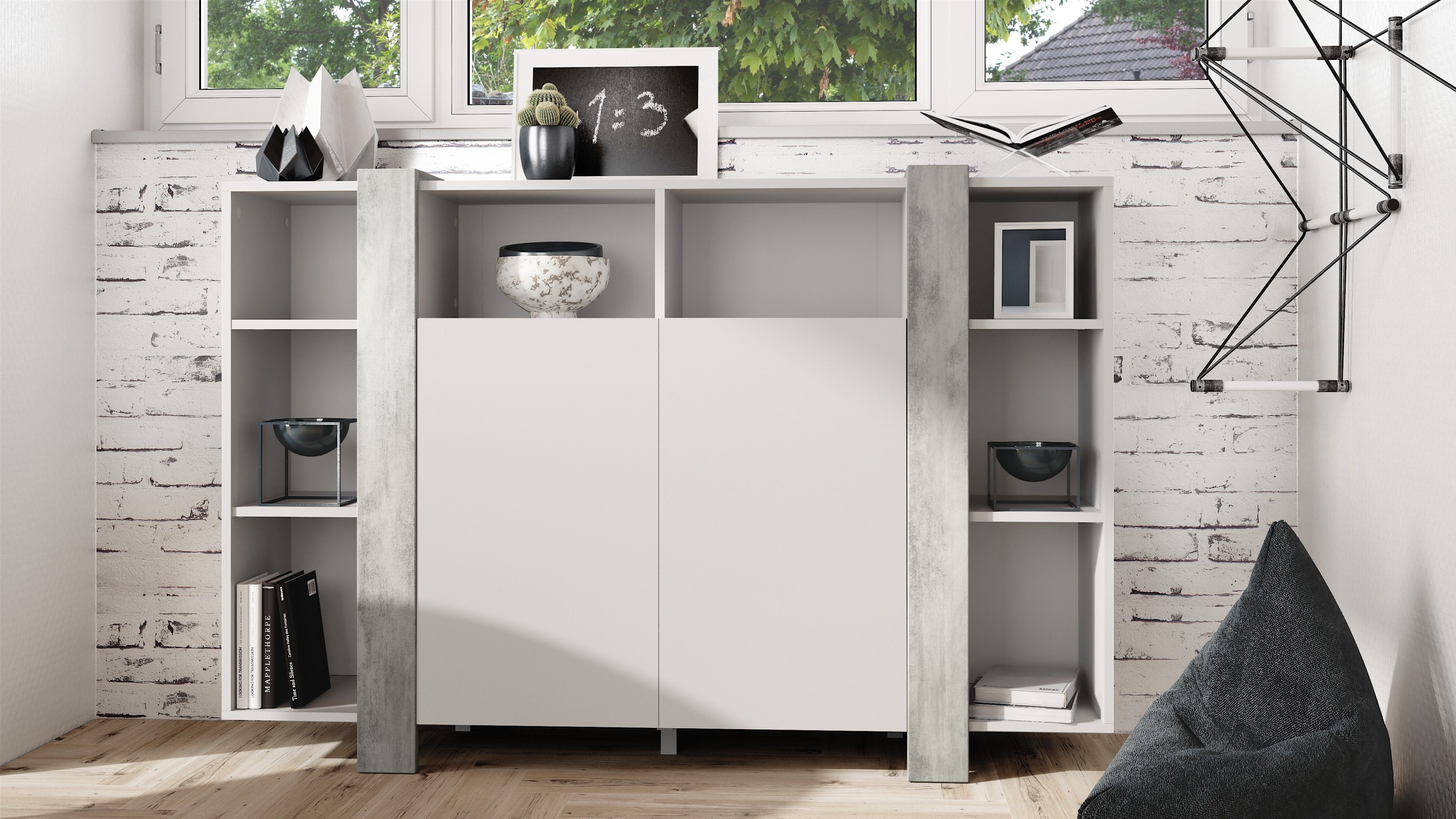 Vladon Highboard Ida V1 (Anrichte, mit günstig online kaufen