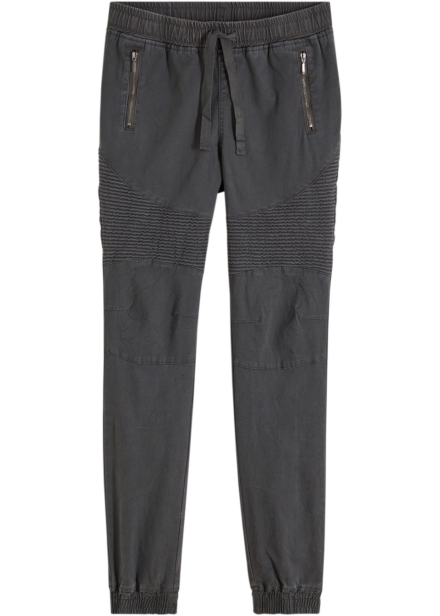 bonprix Stoffhose aus Baumwolle und Elasthan, Regular Fit, mit Reißverschlusstaschen – Bild 5 von 5