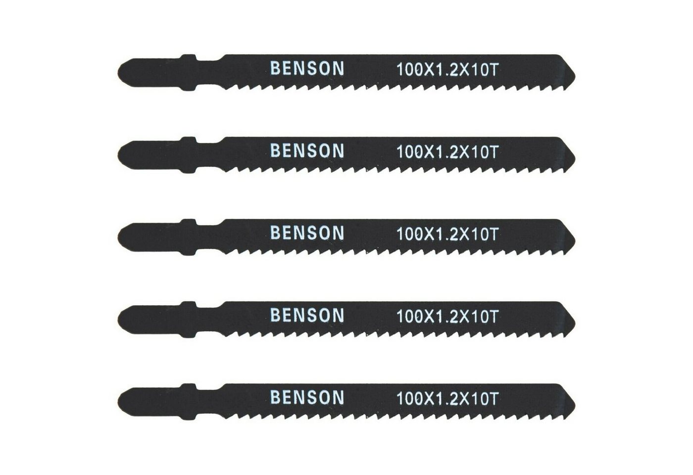Thumbnail - BENSON Sägeblatt 10x Stichsägeblätter T-Schaft Sägeblatt Holz Laminat Bosch Makita (10-St), für, Bosch, Makita, Profi, B...