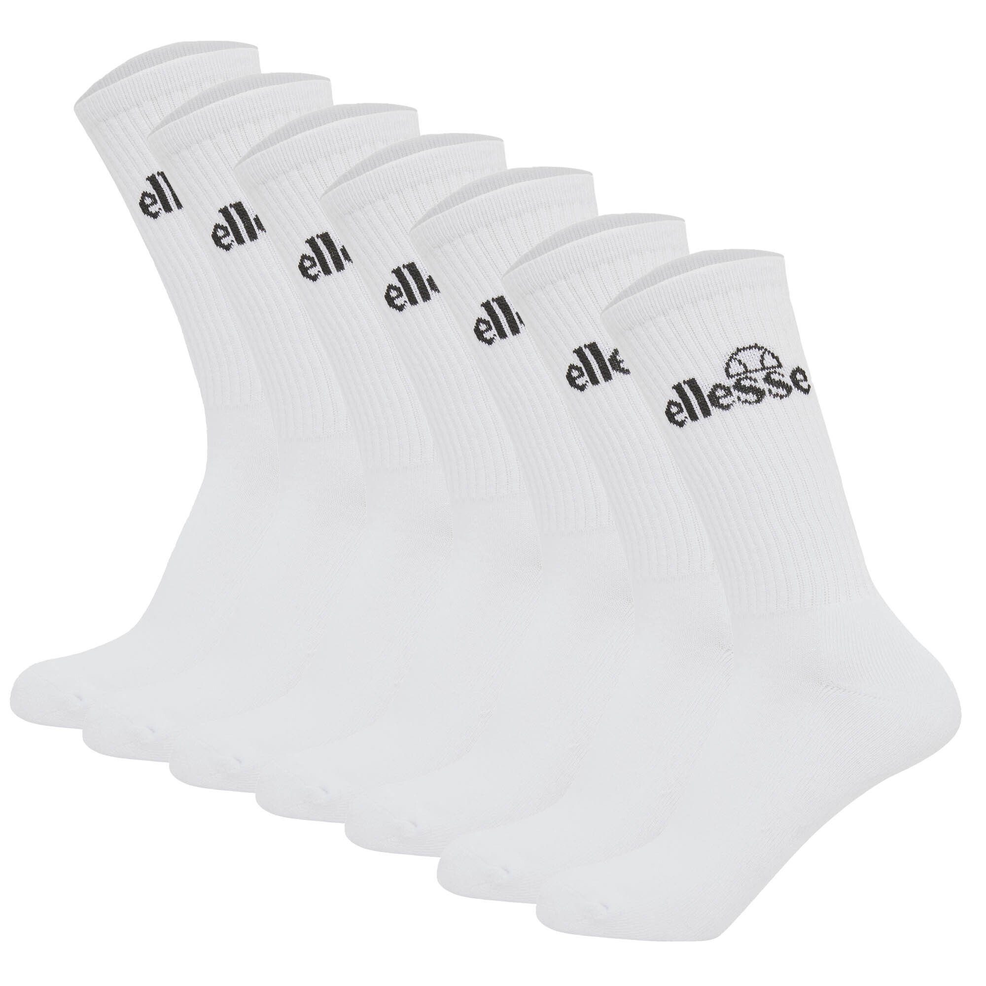 Ellesse Sportsocken Unisex Sport-Socken, 7 Paar - Trego Sport Sock Weiß