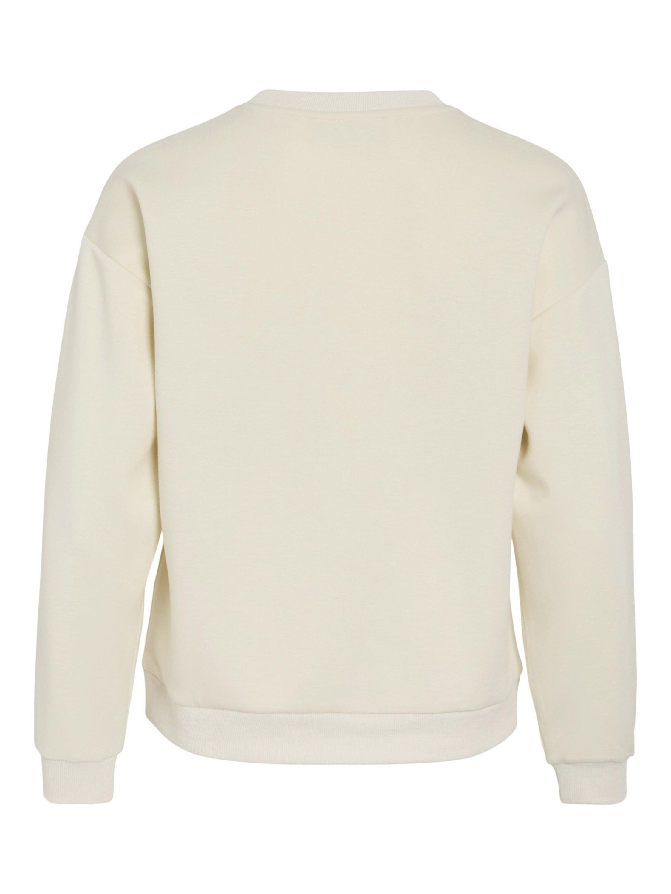 Vila Sweatshirt Sandy (1-tlg) Plain/ohne Details