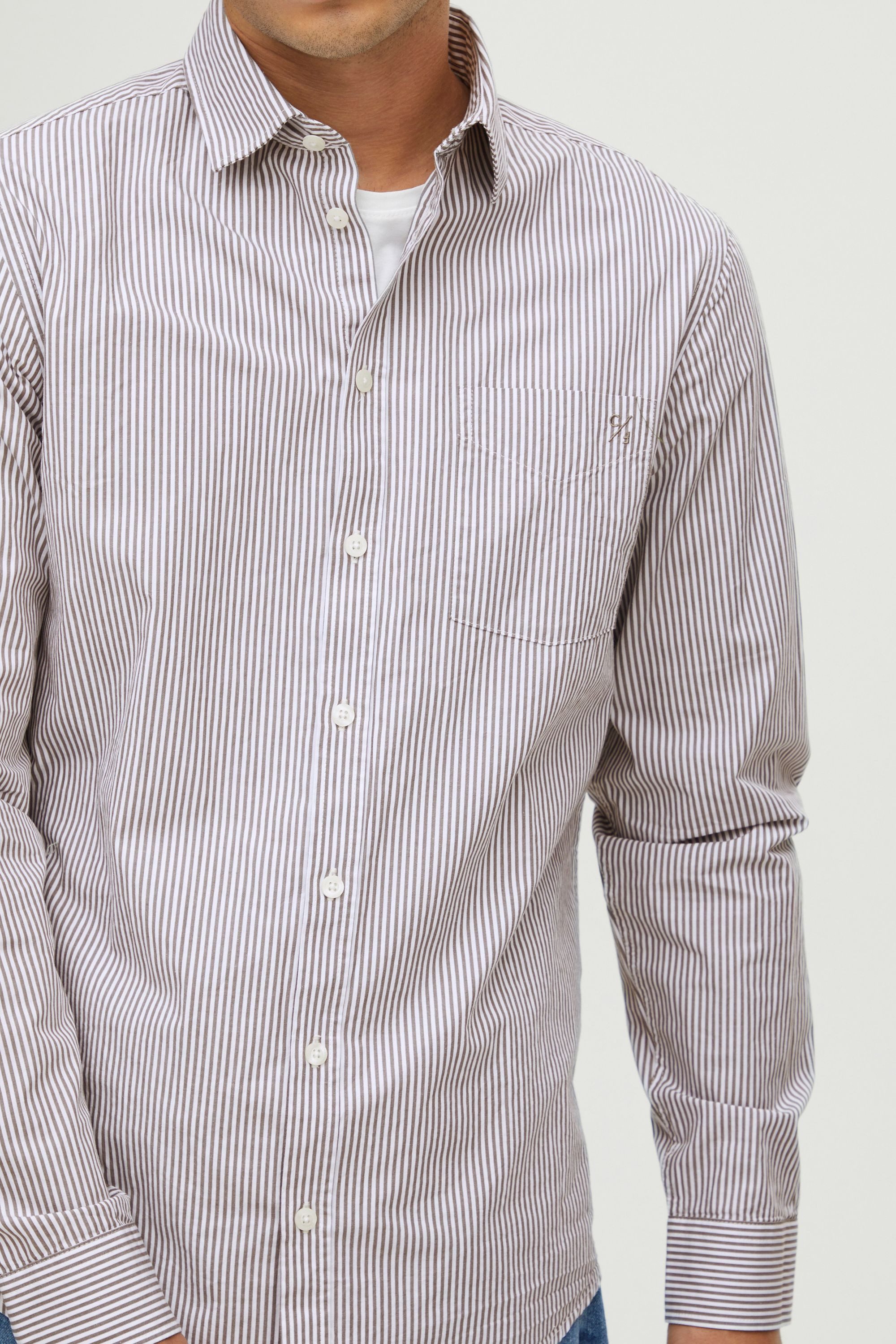 Casual Friday Langarmhemd CFAton Modisches Hemd