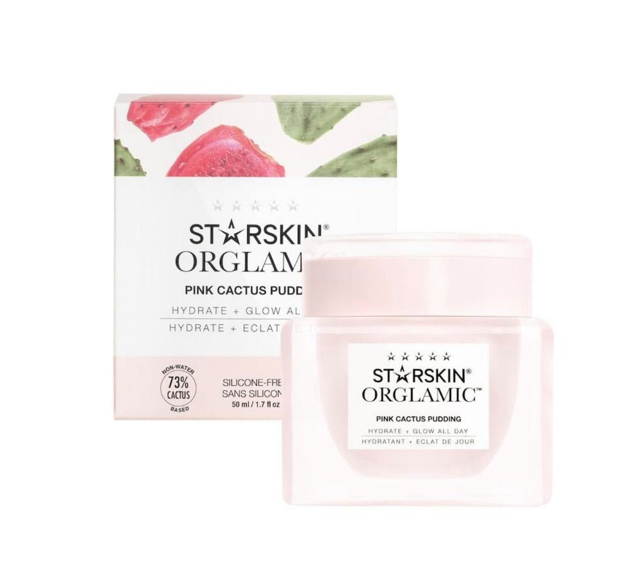 HairGecko Feuchtigkeitsgel Starskin Orglamic Pink Cactus Pudding 50 ml
