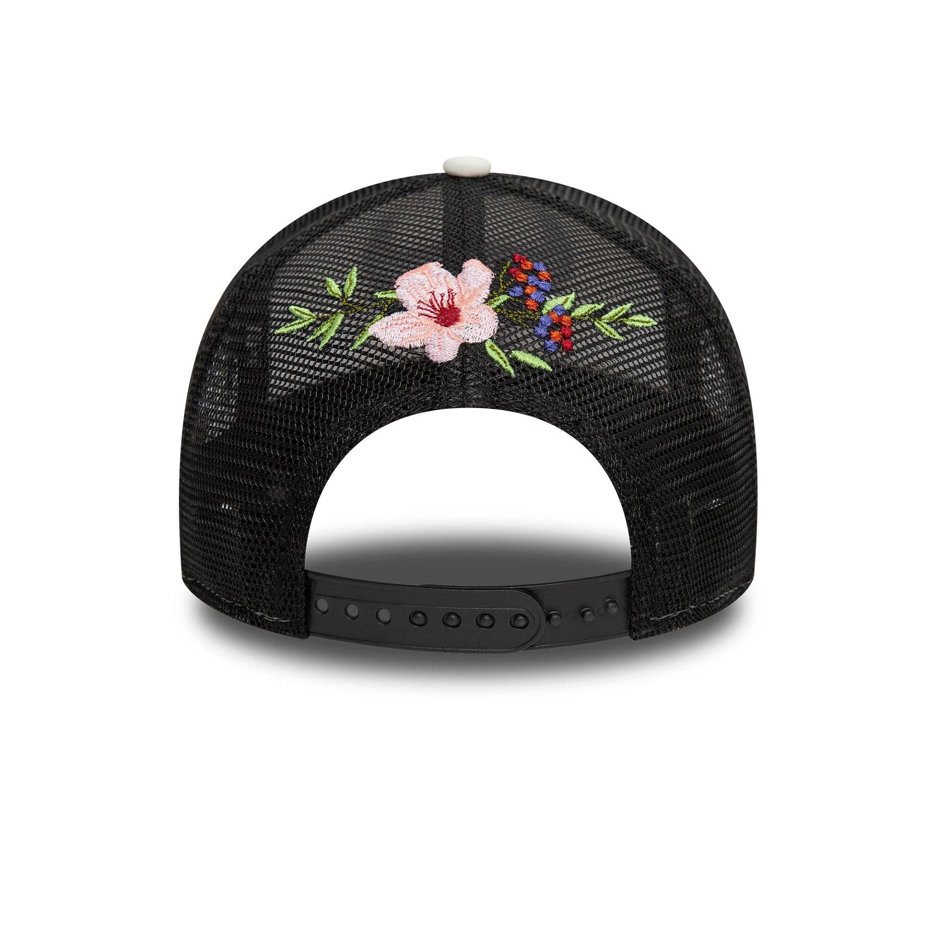 New Era Trucker Cap A-Frame NBA Flower Chicago Bulls
