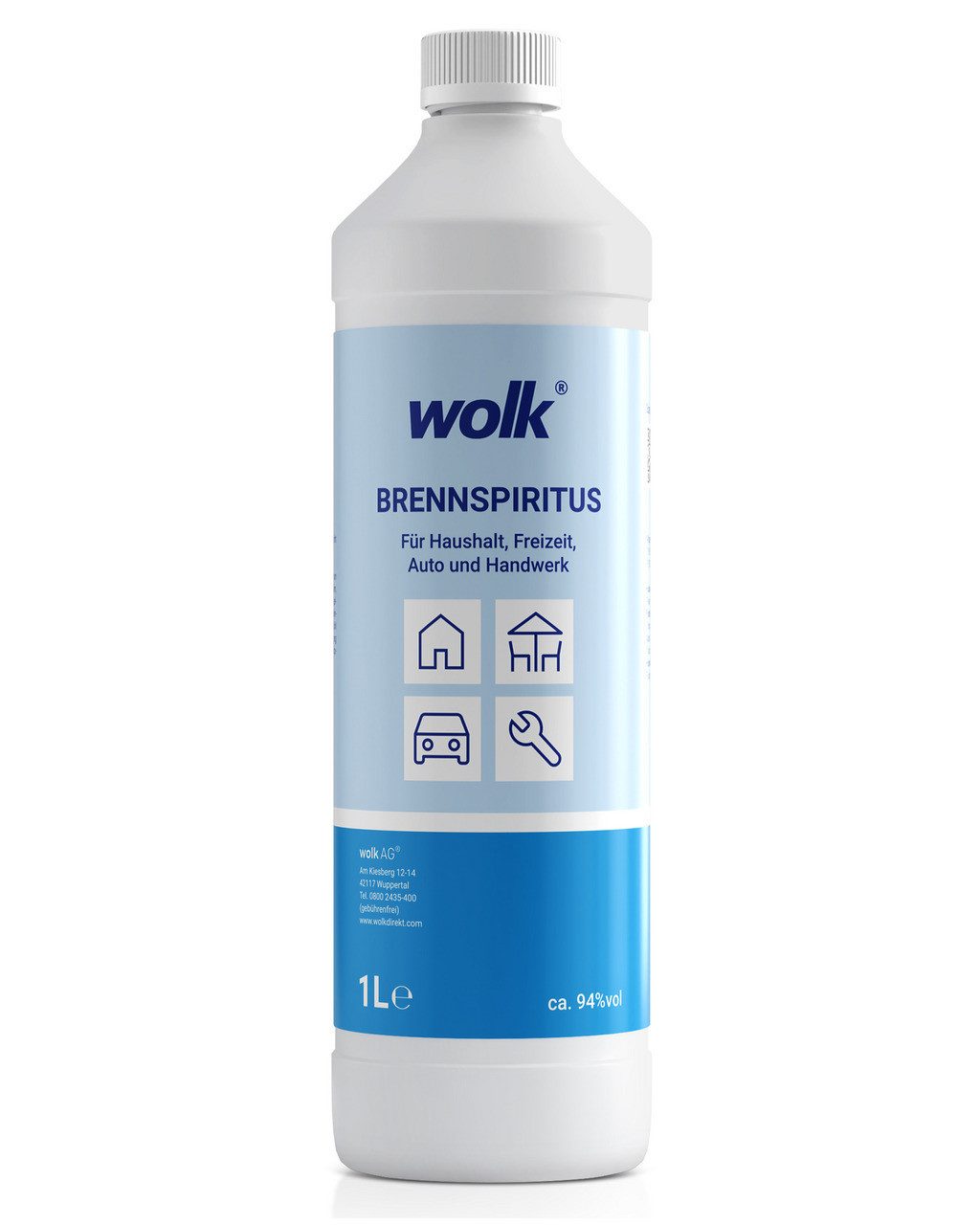 wolk Денатурированный спирт, 1 l