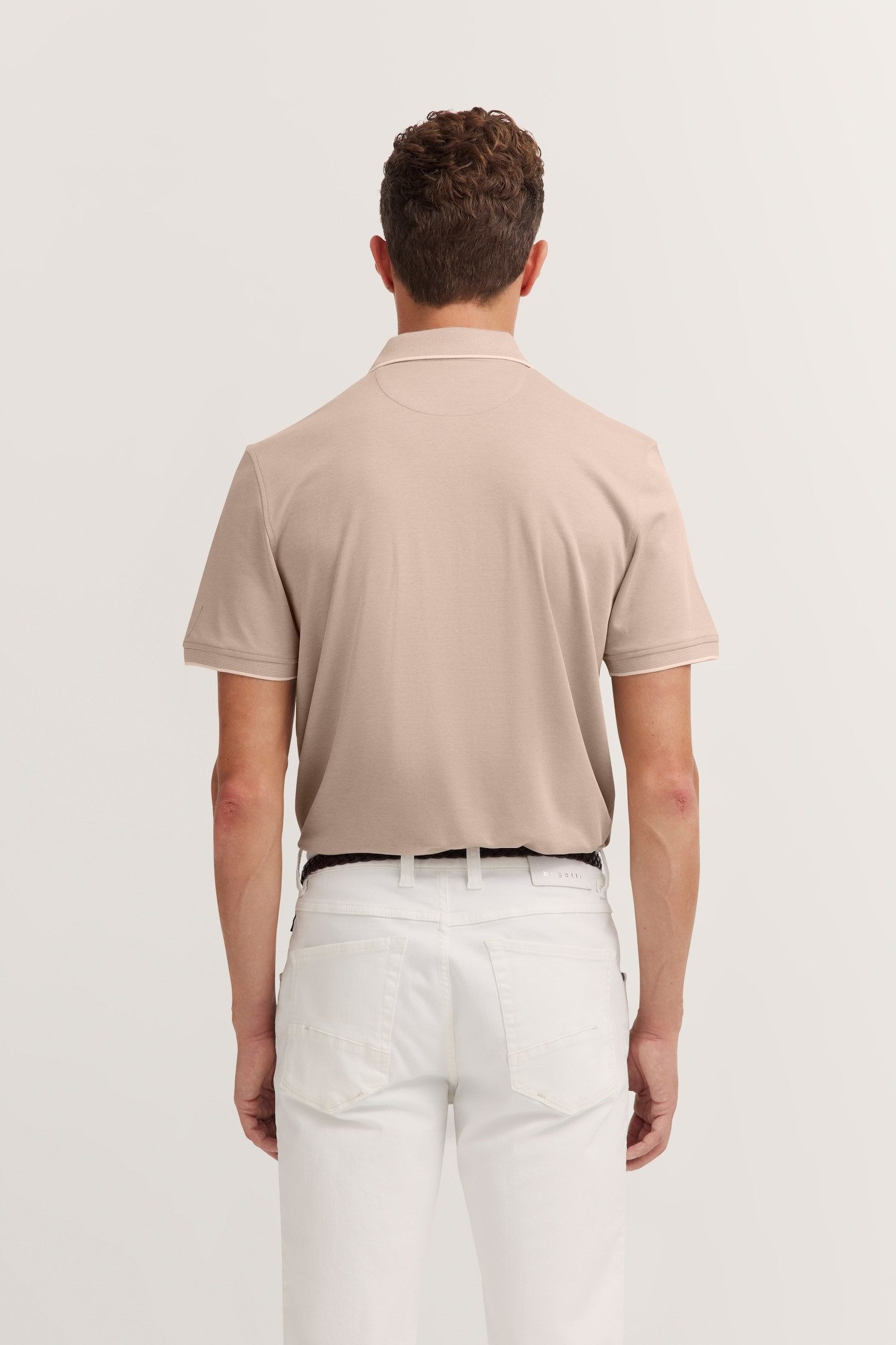 bugatti Poloshirt, mit dezenten Kontraststreifen günstig online kaufen