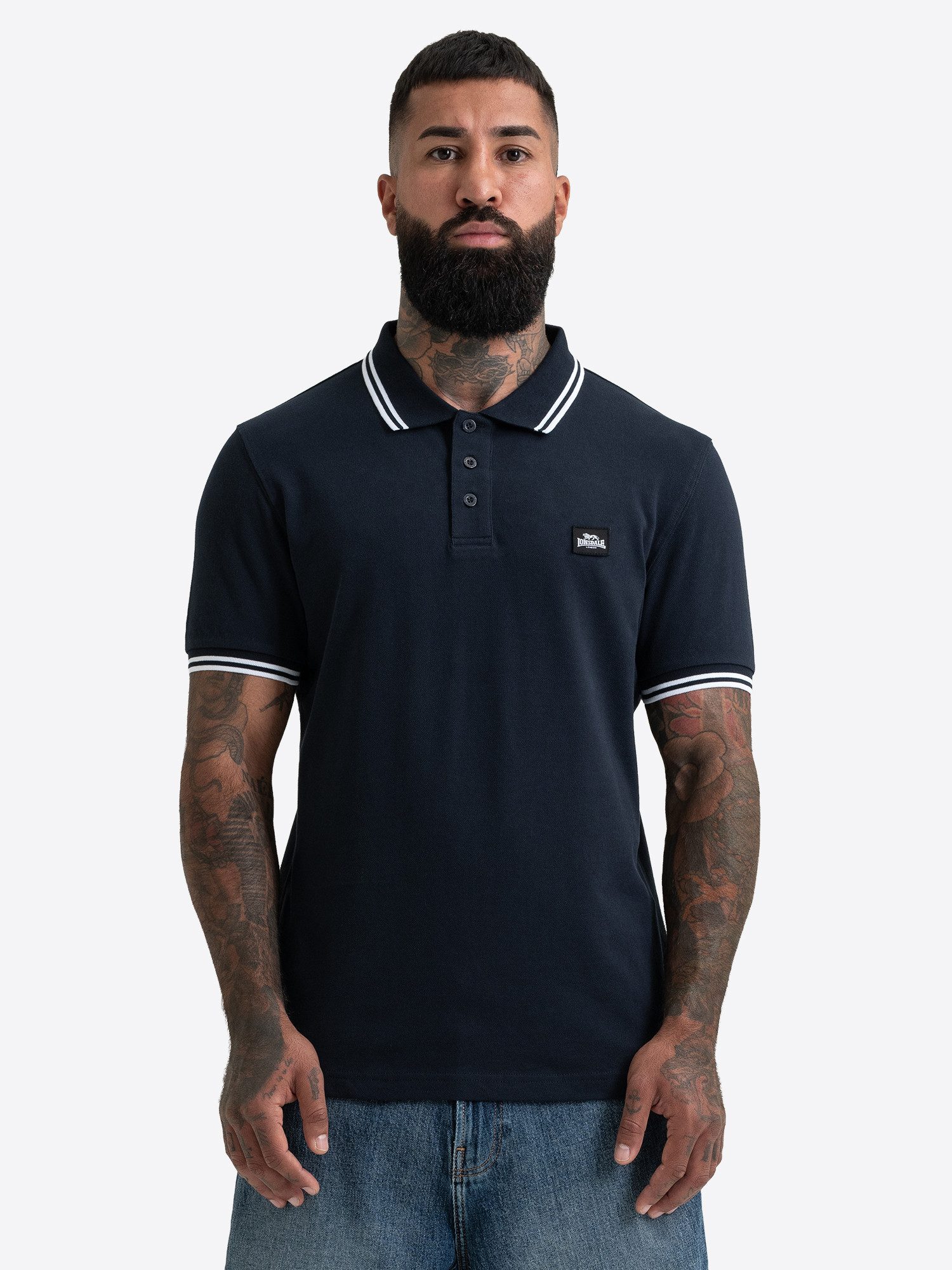 Lonsdale Poloshirt NUNHEAD aus Baumwolle, normale Passform, in den Größen S bis XXXL