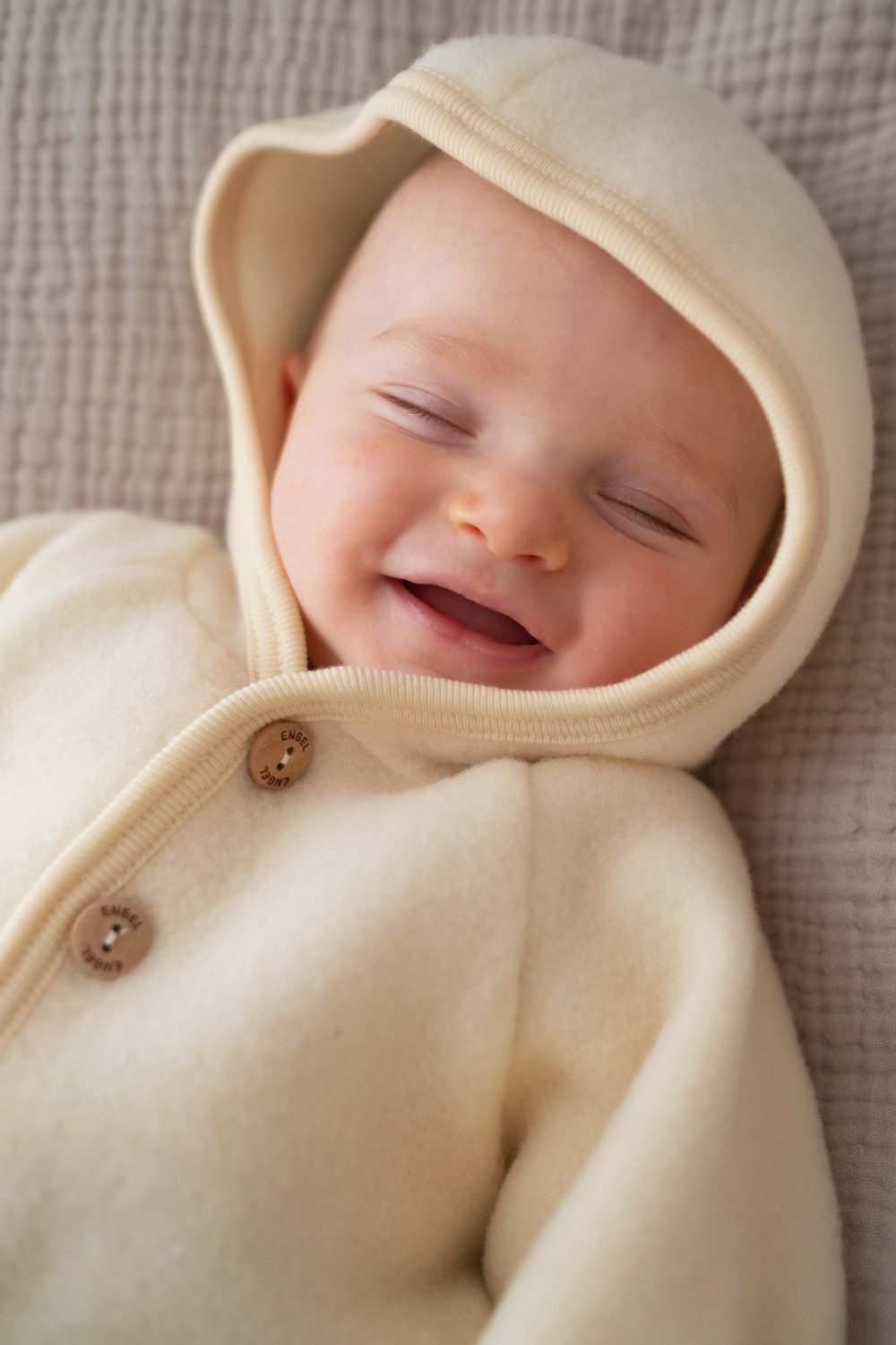 Engel Naturkleidung Kapuzensweatjacke