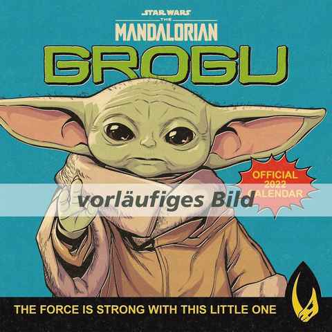 Star Wars Wandkalender The Mandalorian Kalender 2024 GROGU Baby Yoda