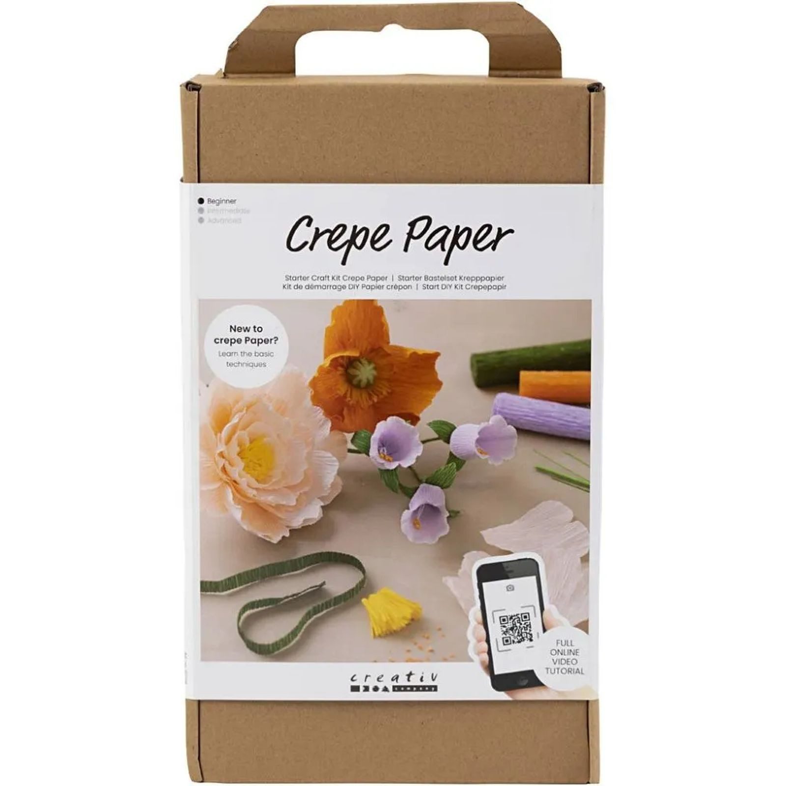creativ company Kreativset Crepe Paper Sets, DIY Sets