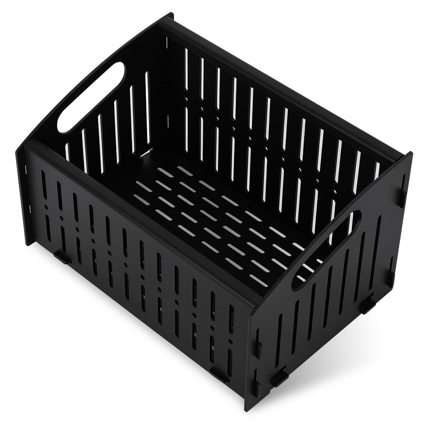 Clanmacy Kaminholzkorb Pelletkorb Kaminofen 28 cm Einzelkammer inkl. Edelstahl-Pelletschaufel