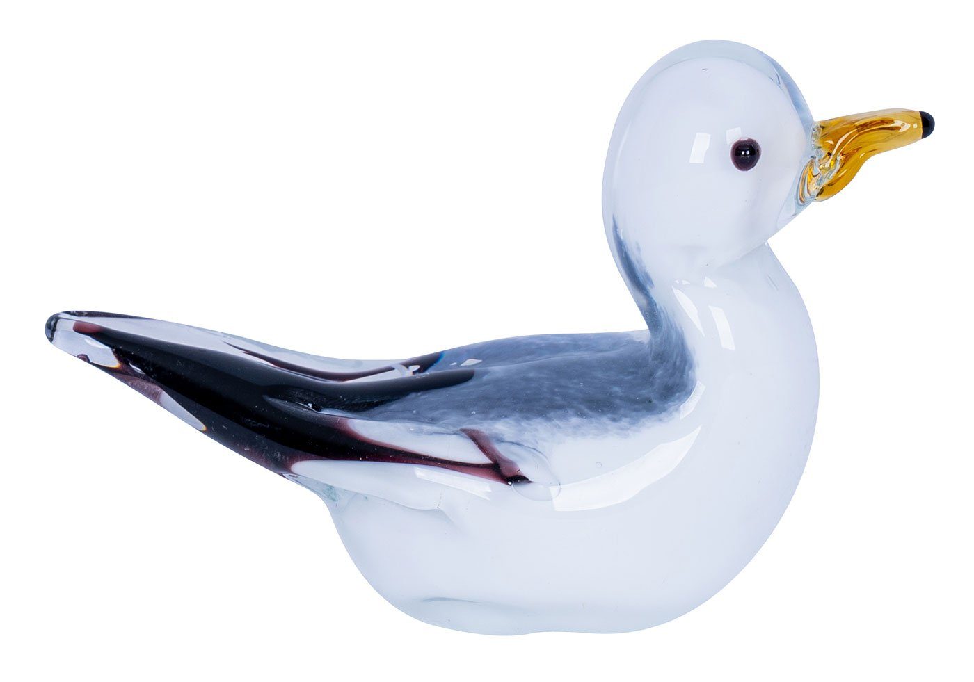Levandeo® Skulptur, Designer Skulptur Möwe H8cm günstig online kaufen
