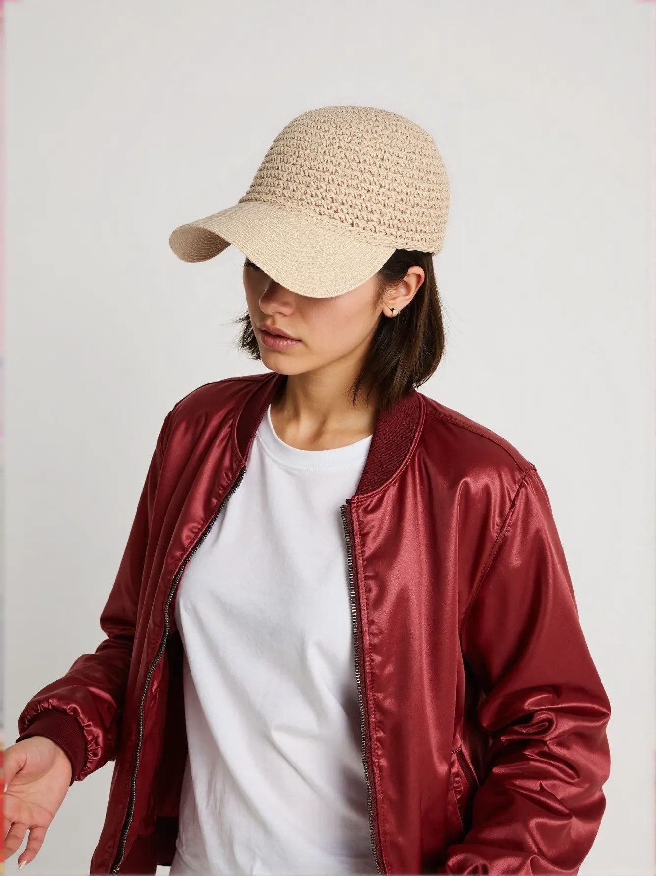 MIRROSI Baseball Cap leicht umdesignte Basecap günstig online kaufen