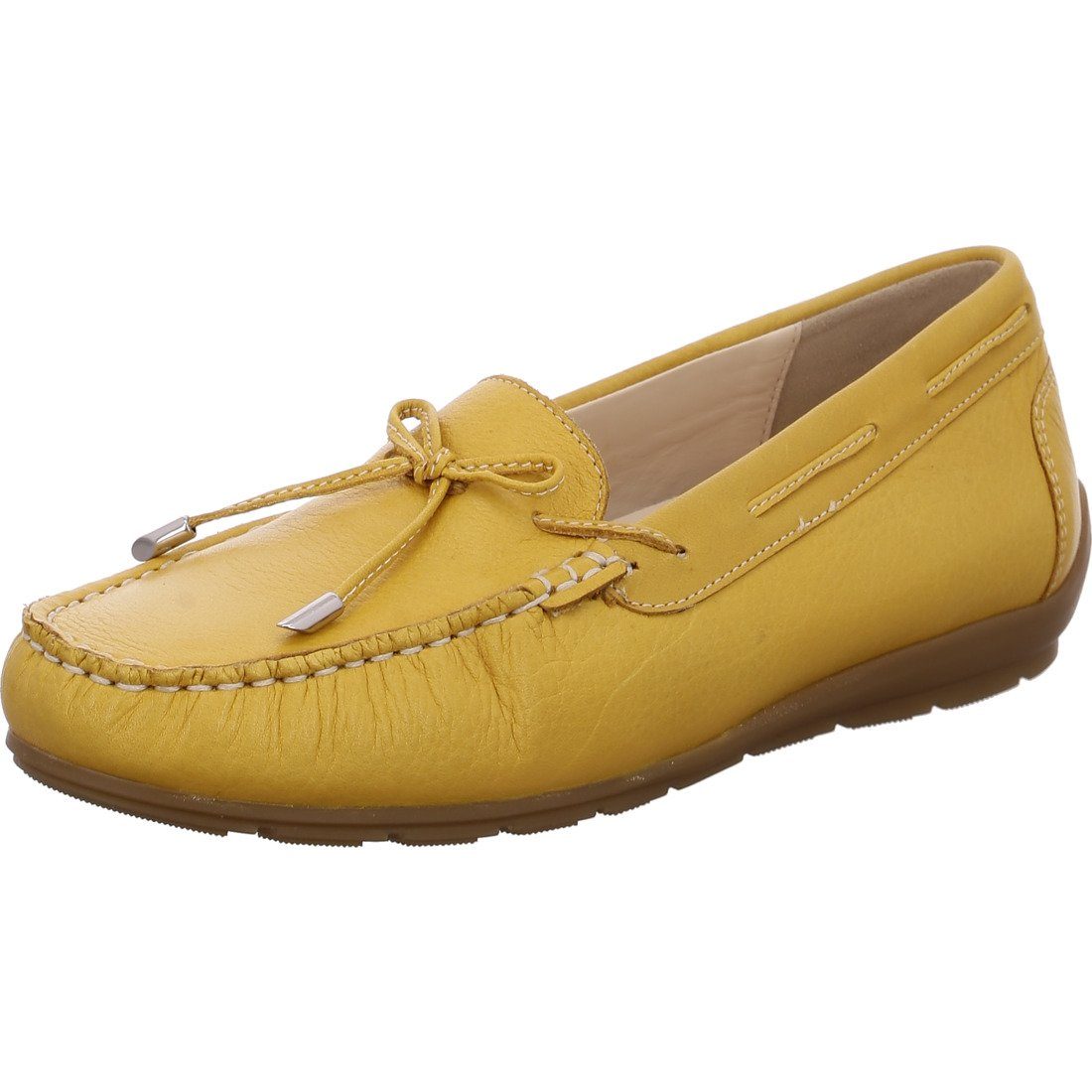 Glattleder gelb Slipper Damen Ara Alabama 044900 Schuhe, Ara - Slipper