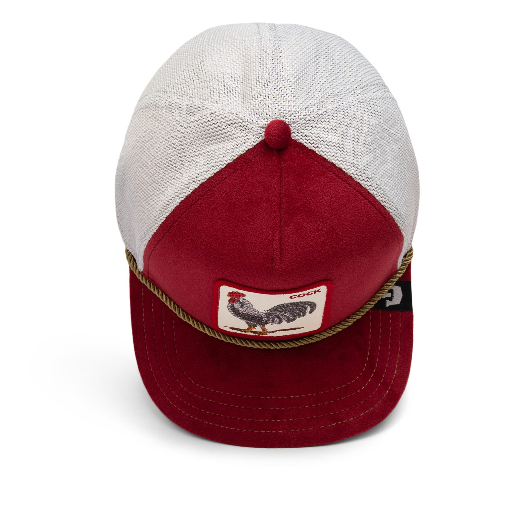 GOORIN Bros. Trucker Cap Garnet Rooster Tiermotiv