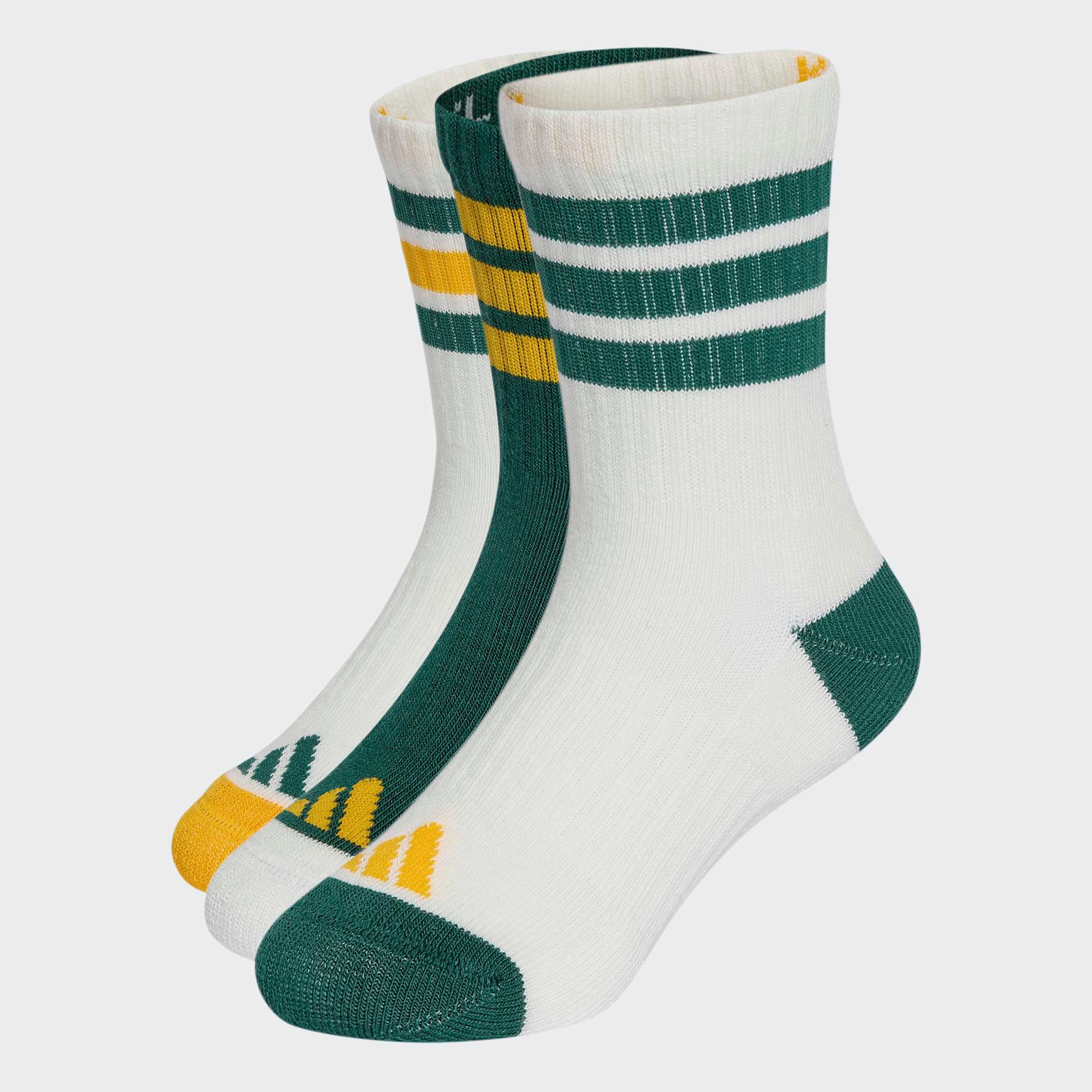 adidas Performance Funktionssocken 3-STREIFEN KIDS, KNÖCHELLANG, MIT POLSTERUNG, 3ER-PACK (3-Paar)