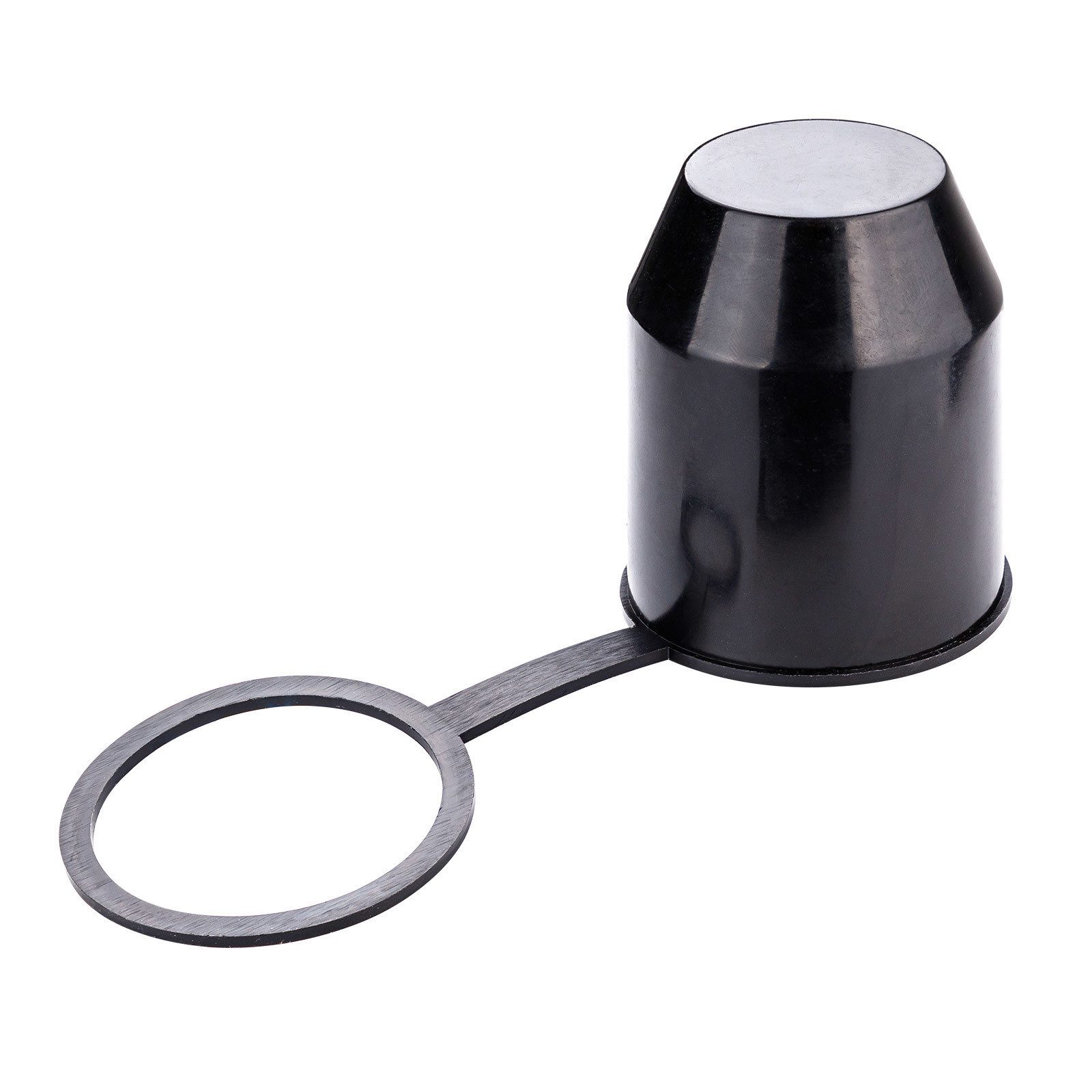 DEMA Abdeckkappe Schutzkappe Schutzabdeckung Kappe für Anhängerkupplung mit Halterung, (1-St)